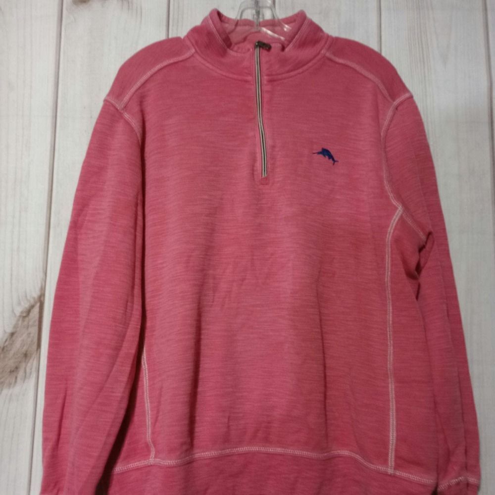 Tommy Bahama Shirt Men's Large Pullover Henley